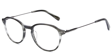 Men Urban Eyeglasses: Bergen - Grey  Dawson - SpecSMART Eye Clinic (Diagonal View)